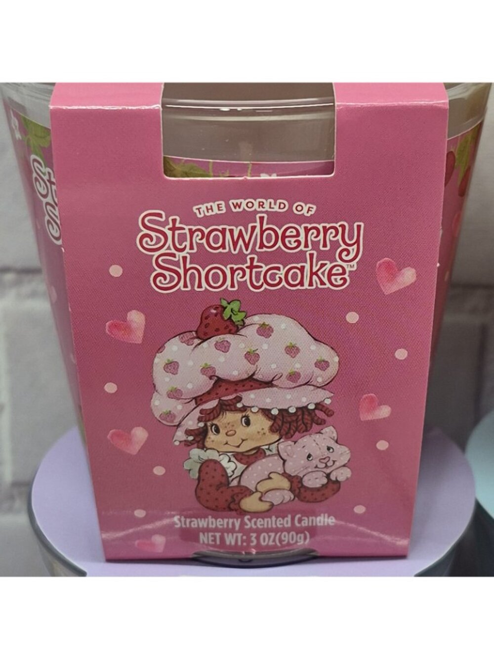 The World Of Strawberry Shortcake 3 Oz Candles Lot Of 4 Different Scents - Picture 5 of 9